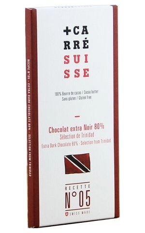 Царре Сьюссе Темный Шоколад 80% Какао Тринидад