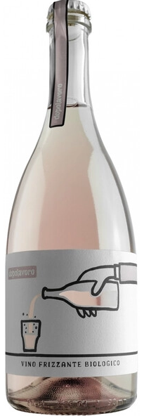Корвеццо, "Дополаворо" Органик Фризанте Розе