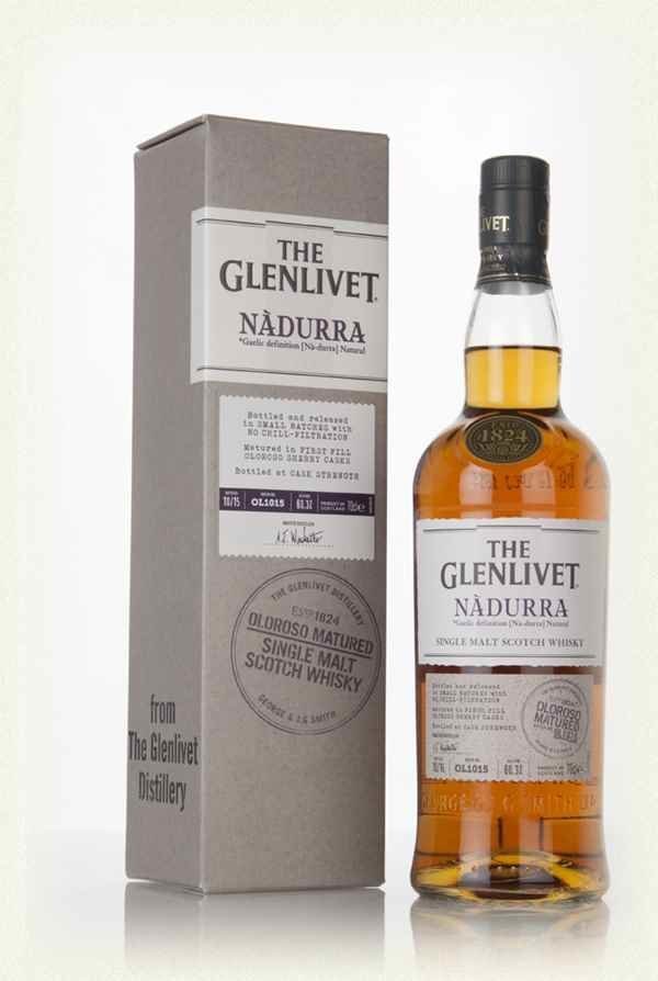 Шотландский виски Glenlivet 16 y.o. Nadurra 57,2% ABV Batch 0606A