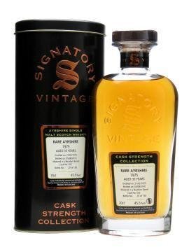 Rare Ayrshire 35 y.o. 1975 Signatory Vintage Cask Strength Collection 45.5% ABV