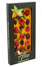 Сдоба Alice Chocolate Плитка Апельсинового Шоколада С Фисташкой  560 ₽