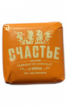Счастье конфета горький шоколад с облепихой и розмарином  160 ₽