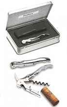 Штопор Пултап Эволюция Серебро, кожаный чехол  2 690 ₽