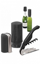 Пуллтекс. Набор для вина и шампанского черный  2 209 ₽