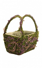 Корзина Из Сизаля С Лавандой Большая (39/2851)  300 ₽