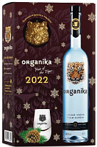 Водка Органика в подарочной упаковке + стопка и новогодняя игрушка  1 299 ₽