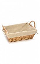 Корзина Прямоугольная С Тканью  390 ₽